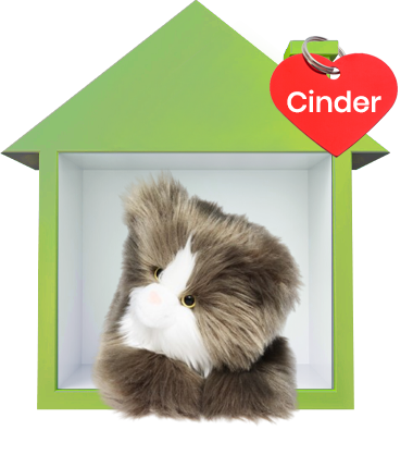 Cinder | Stuffed Rescue Animal
