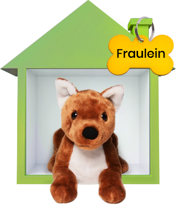 Fraulein | Stuffed Rescue Animal